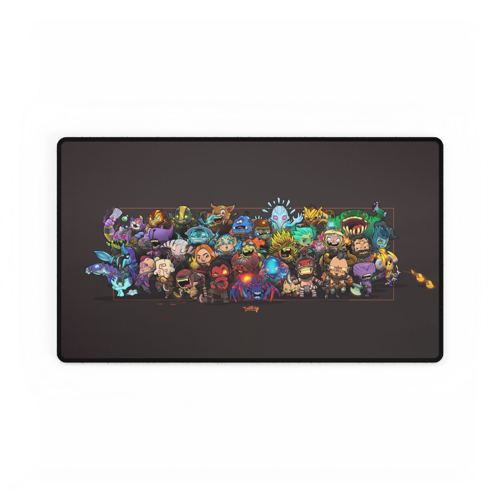 Dota 2 All Heroes Desk Mats