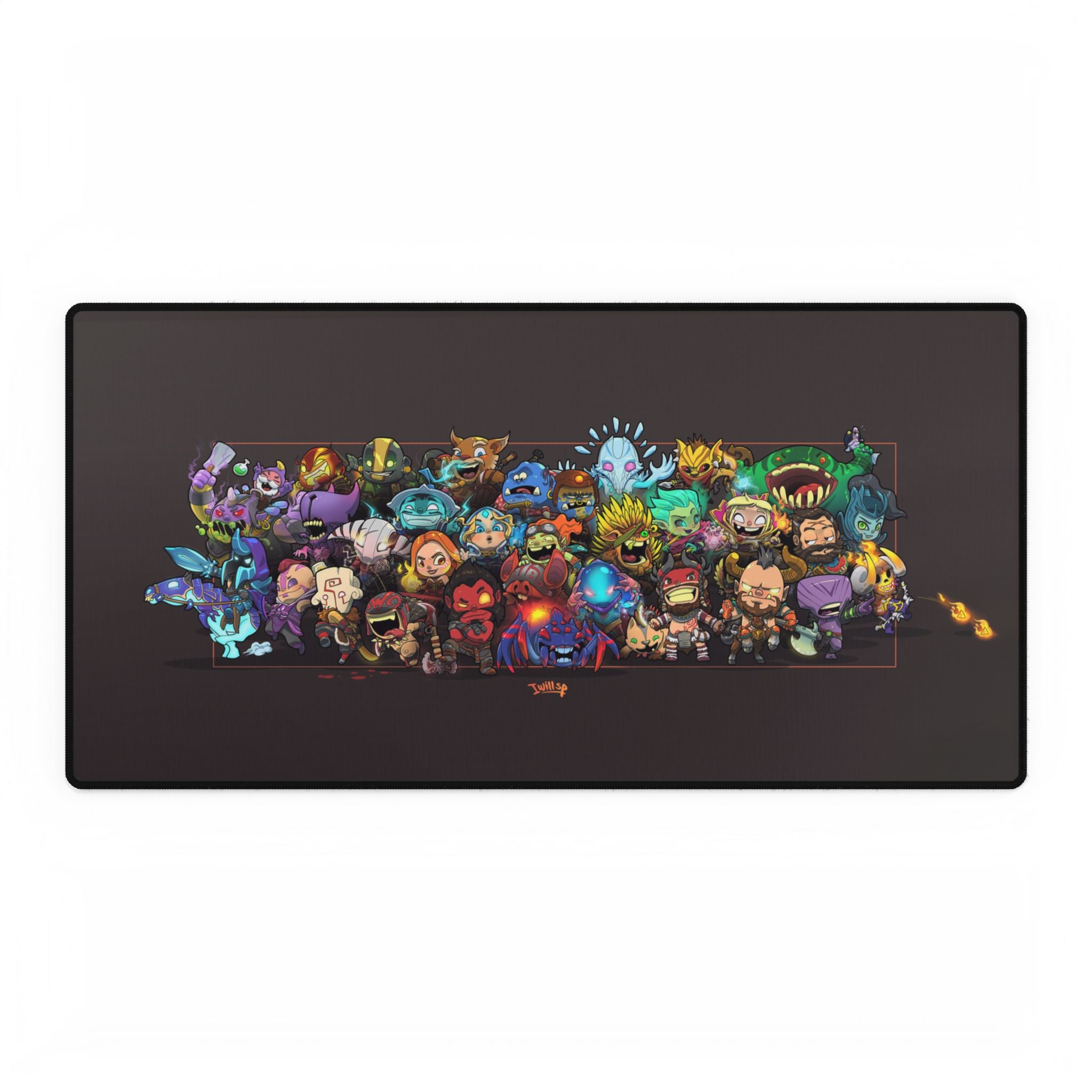 Dota 2 All Heroes Desk Mats