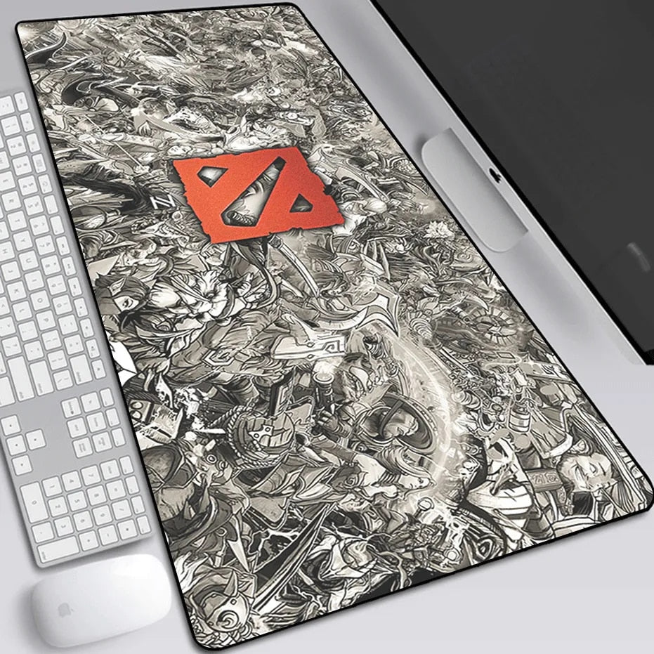 The Heroes of Dota 2 Large Mousepad