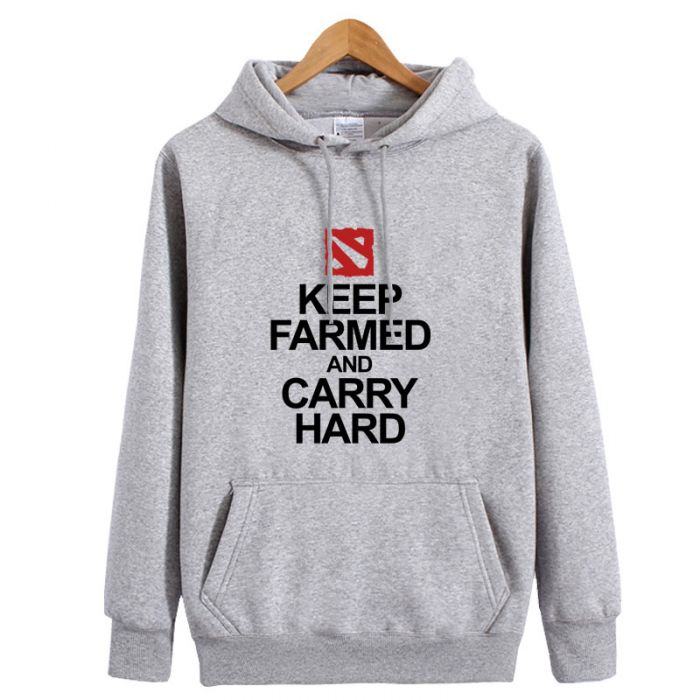Keep Farmed AND Carry Hard Hoodie Fleece Sweatshirt